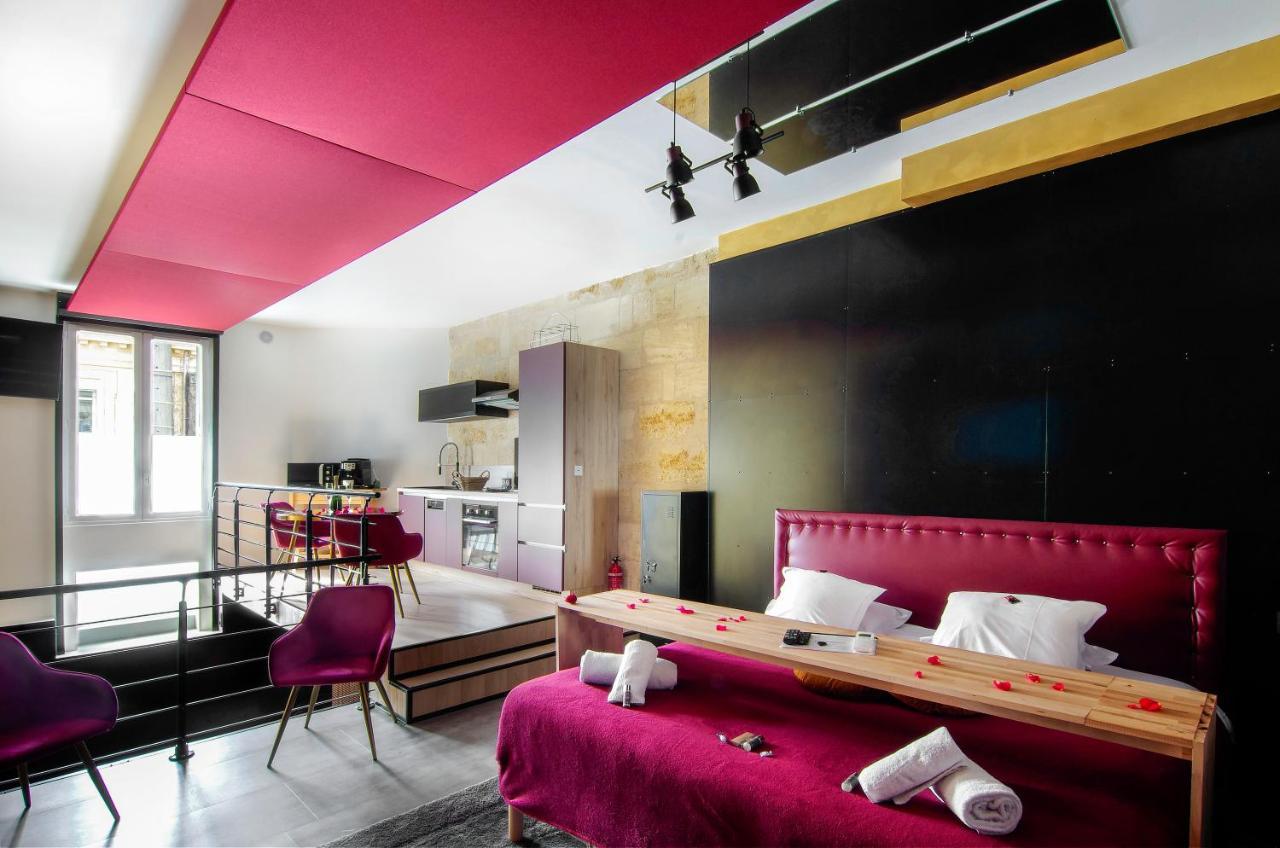 Mieuxqualhotel Jacuzzi Privatif Love Room บอร์โด ภายนอก รูปภาพ