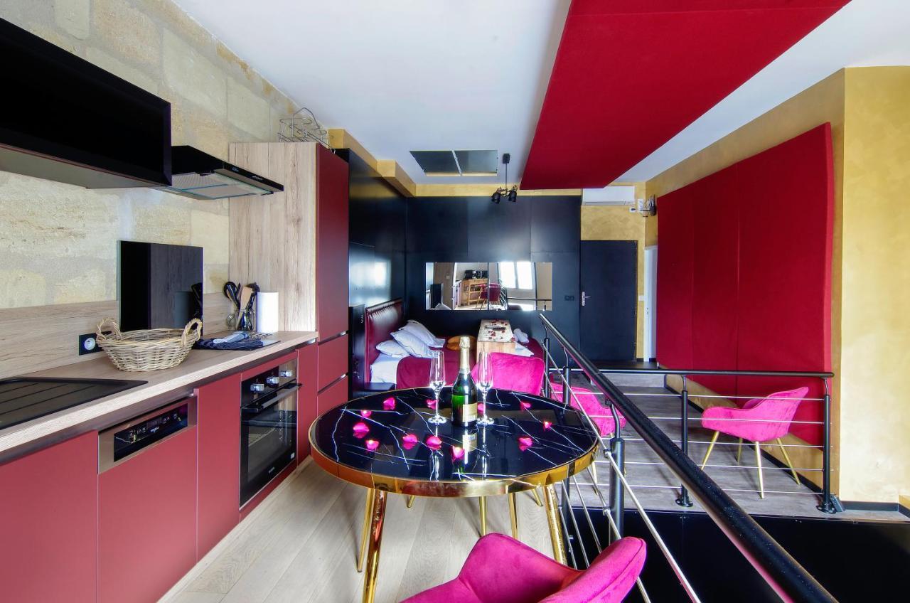 Mieuxqualhotel Jacuzzi Privatif Love Room บอร์โด ภายนอก รูปภาพ